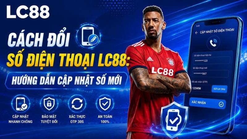 Cách đổi số điện thoại LC88 khi mất SIM hoặc đổi số mới